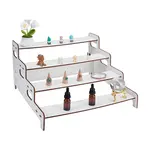 5-Tiers Wood Semicircle Dessert Display Risers