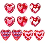 10Pcs 5 Colors Handmade Lampwork Enamel  Beads