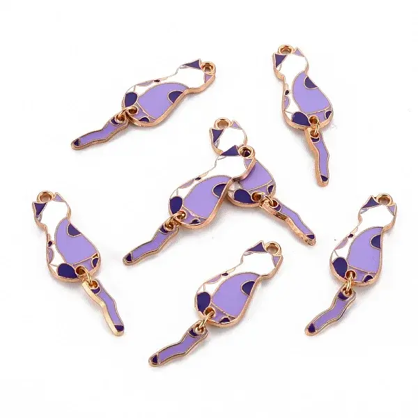 Eco-Friendly Alloy Enamel Pendants