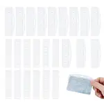 24Pcs 2 Styles Plastic ID Name Card Holder