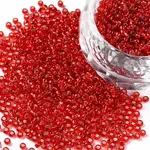 11/0 Grade A Transparent Glass Seed Beads