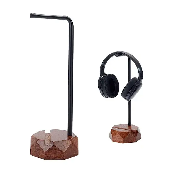 Wood Headset Display Stands Holder