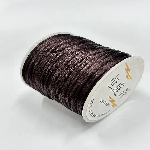 23M Round Polyester Satin Rattail Cord