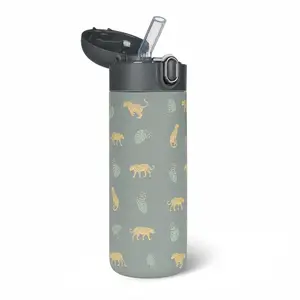 Zopa Termoska na tekutiny s brčkem 400 ml, Wild Gepard 8