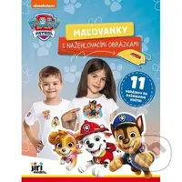 Maľovanky s nažehľovacími obrázkami Labková patrola - kniha z kategorie Omalovánky, vystřihovánky, papír