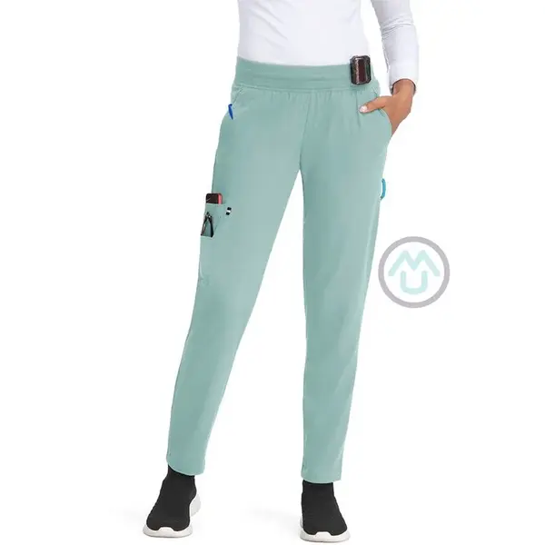 Zdravotnícke nohavice SMART JOGGER - zelenošedé L