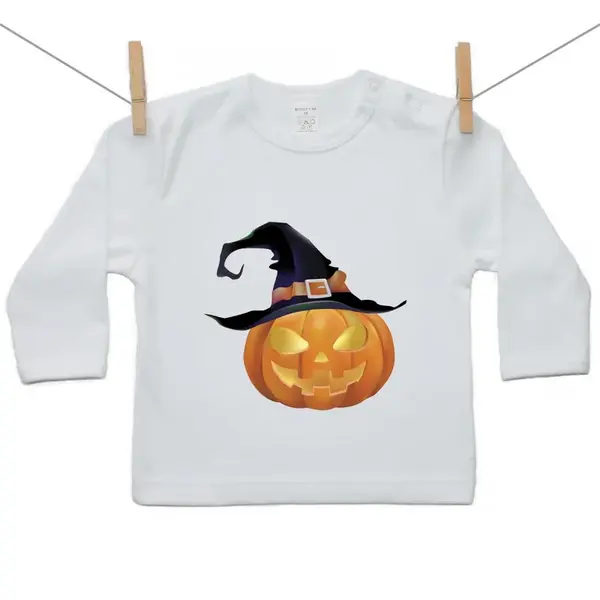 Boodyy Tričko s dlhým rukávom Halloween tekvica 98 (2-3 roky)
