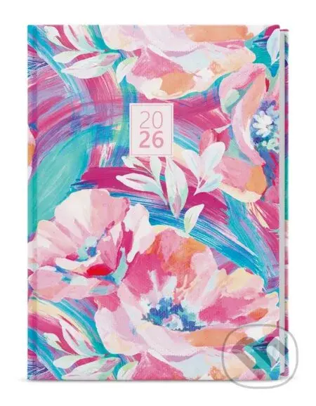 Týdenní diář 2026 Oskar Lamino A5 Růžový