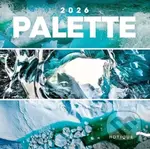 NOTIQUE Nástenný poznámkový kalendár Palette (Paleta) 2026