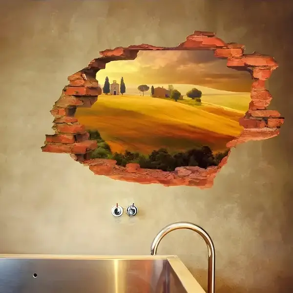 Samolepka na stenu/Tapeta Krajinka H28793