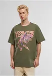 Look Oversize Tee olive
