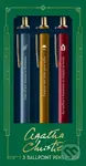Agatha Christie Pen Set (3 Ballpoint Pens) - Chronicle Books