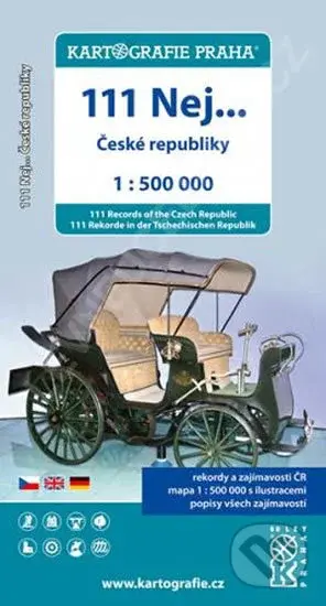 111 nej České republiky - 1:500 000 (tematická mapa)
