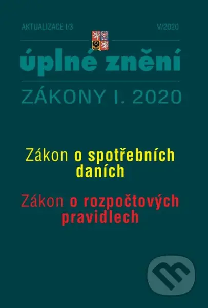 Aktualizace I/3 2020 – Spotřební daně, Rozpočtová pravidla