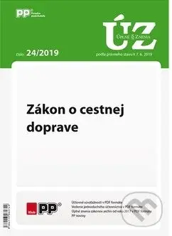 Úplné znenia zákonov 24/2019