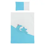 5-dielne posteľné obliečky Belisima Magic Stars 100/135 tyrkysové , 20C44485