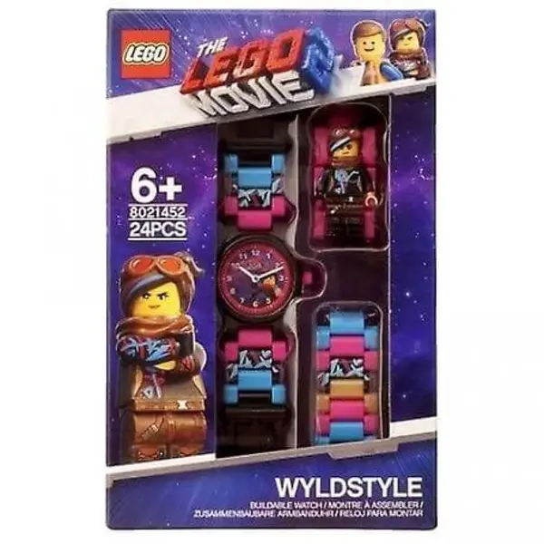 LEGO zostaviteľné hodinky Wonder Woman (5004539)-Lego