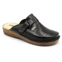 Leon V230 Pánska celokožená zdravotná obuv 42 - 27cm, čierna, 3,5 cm