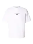 Calvin Klein Jeans Tričko  čierna / biela