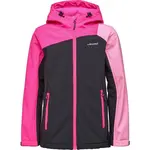 Lewro LYNGBY Dívčí softshellová bunda, růžová, velikost 116-122