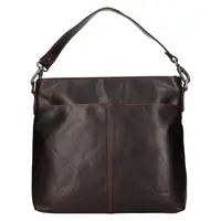 Dámská kožená kabelka Greenwood Babet - hnědá
