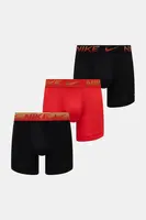 Boxerky Nike 3-pack červená barva, 0000KE1157