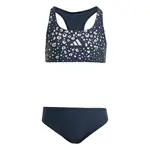 ADIDAS SPORTSWEAR Športové plavky 'Glitter Bikini Set'  námornícka modrá / striebornosivá