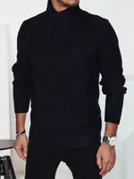 Sweter męski czarny  Dstreet