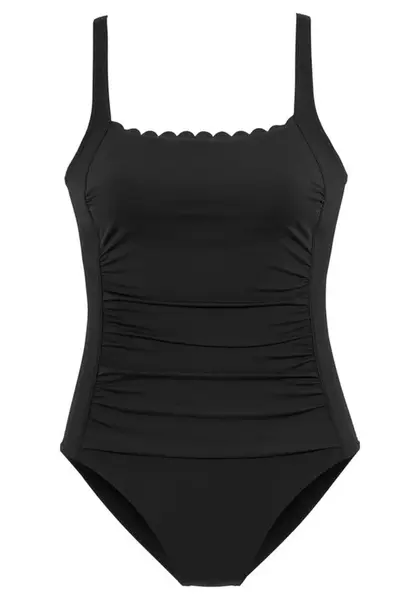 LASCANA Jednodielne plavky  čierna