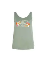 O'NEILL Top 'Luana'  tmelová / mätová / tmavooranžová / eozín