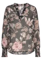 LASCANA Blúzka  jedľová / pastelovo ružová