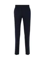 WE Fashion Nohavice  tmavomodrá