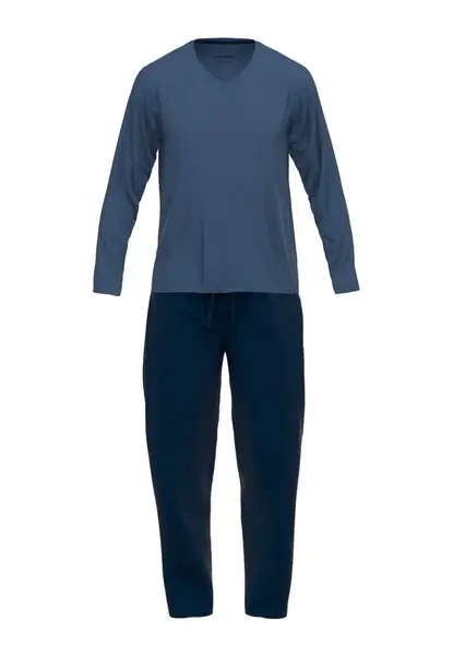 CECEBA Dlhé pyžamo  námornícka modrá / námornícka modrá