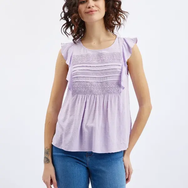 Orsay Fialová dámská halenka - Dámské