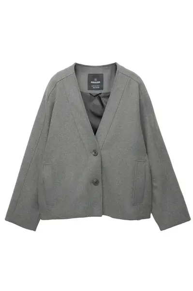 Pull&Bear Prechodná bunda  sivá