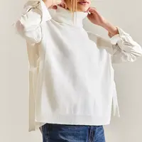 Bianco Lucci Women's Turtleneck Belt Tie Knitwear Sweater