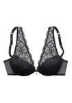LASCANA Podprsenka  čierna