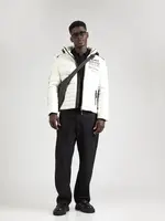 CAMP DAVID Zimná bunda  čierna / biela