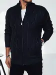 Sweter męski rozpinany granatowy Dstreet