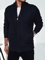 Sweter męski rozpinany granatowy Dstreet