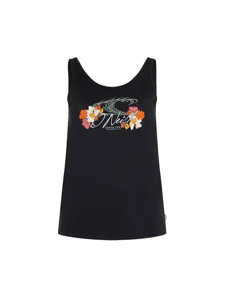 O'NEILL Top 'Luana'  tmavooranžová / eozín / čierna / biela