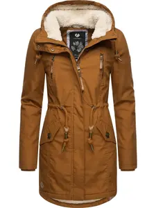 Ragwear Zimná parka 'Elsie'  karamelová