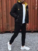Pánská černá bunda Dstreet