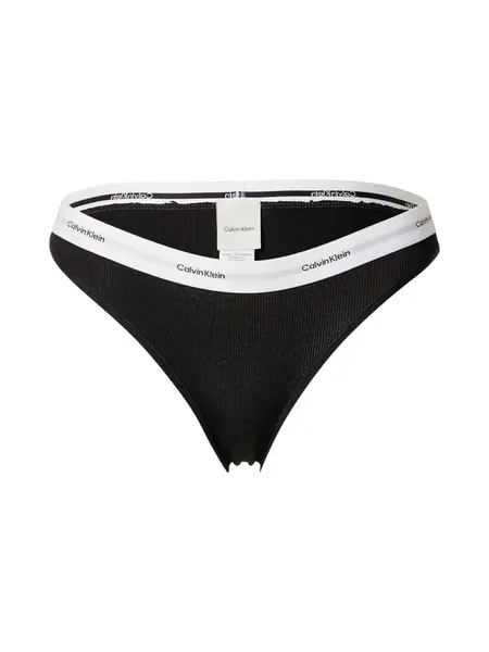 Calvin Klein Underwear Nohavičky  čierna / biela