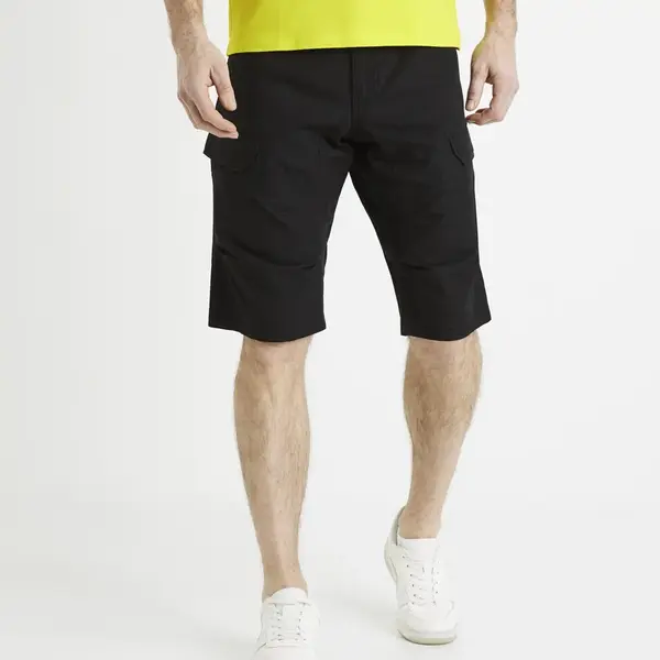 Celio Plátěné kraťasy Bocourtbm1 - Pánské