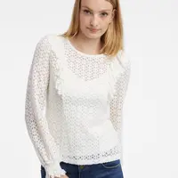 Orsay Bílá dámská vzorovaná halenka - Dámské