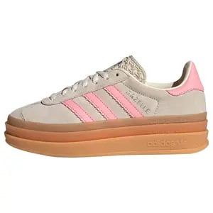 ADIDAS ORIGINALS Tenisky 'Gazelle Bold'  kamenná / ružová