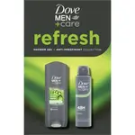 Dove Men+Care Refresh darčeková sada pre mužov