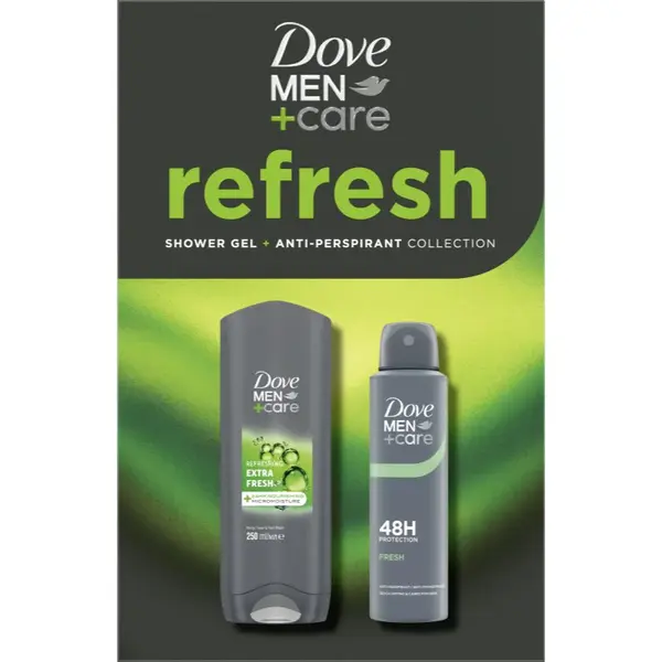 Dove Men+Care Refresh darčeková sada pre mužov