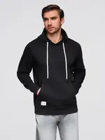 Ombre Men's BASIC kangaroo sweatshirt with hood